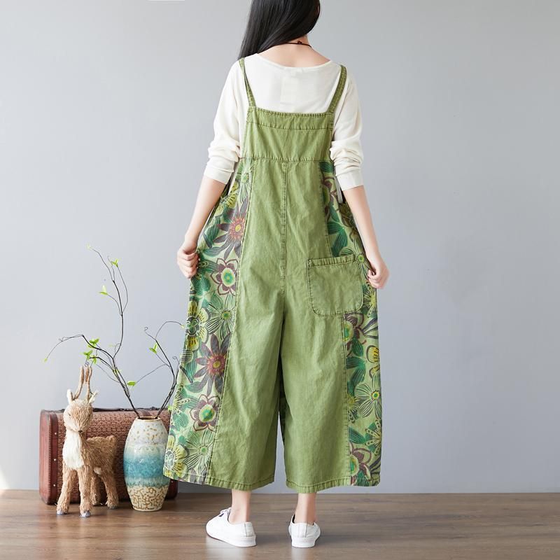 Sommer Forår Ny Wide-len Kvinder Casual Jumpsuit