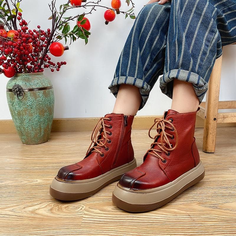 Retro Patch Martin Boot