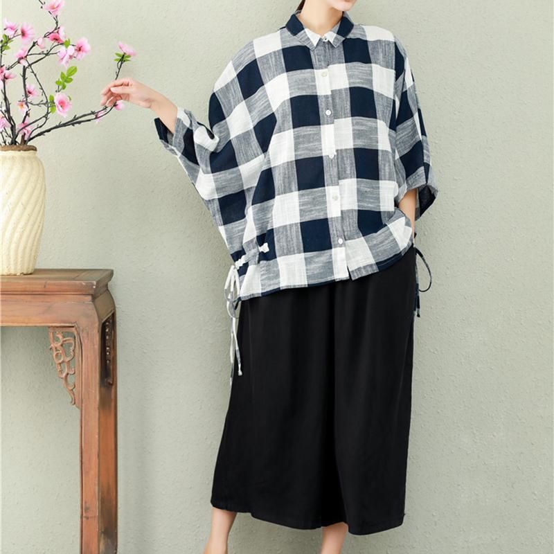 Sommer Retro Loose Wide Leg Bukser