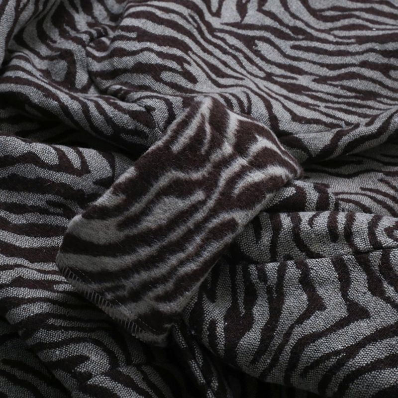 Zebra Stripes Velvet Bukser