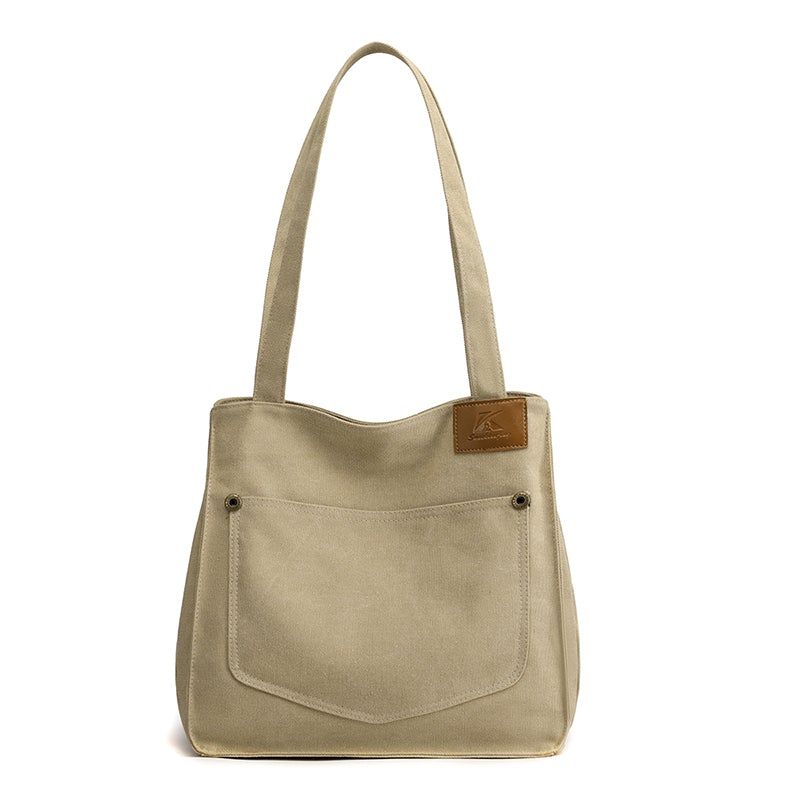 Kvinder Casual Simple Canvas Skuldertaske