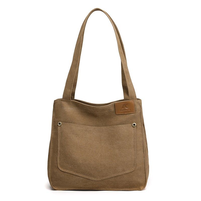 Kvinder Casual Simple Canvas Skuldertaske