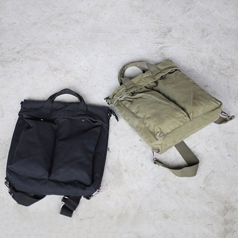 Rich Features Canvas Casual Messager Bagskuldertaske