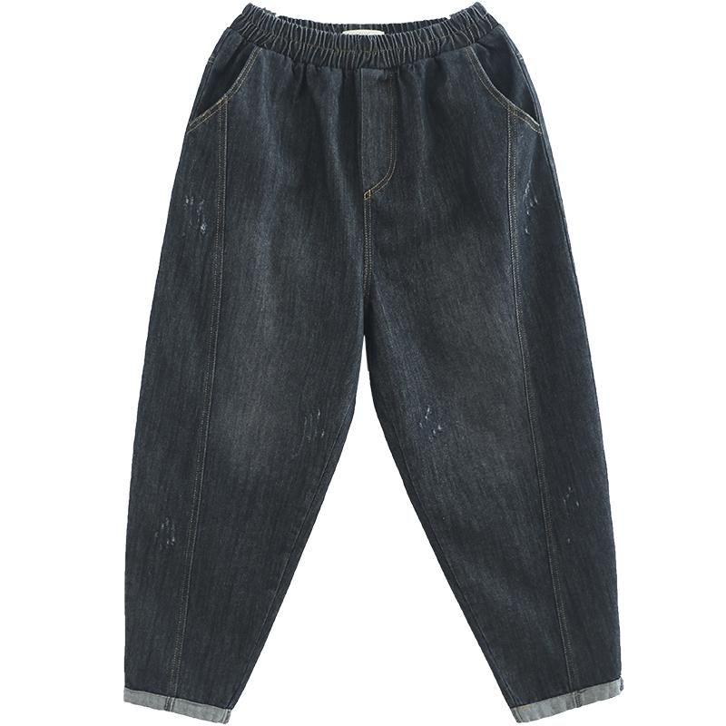 Damebukser Løse Jeans