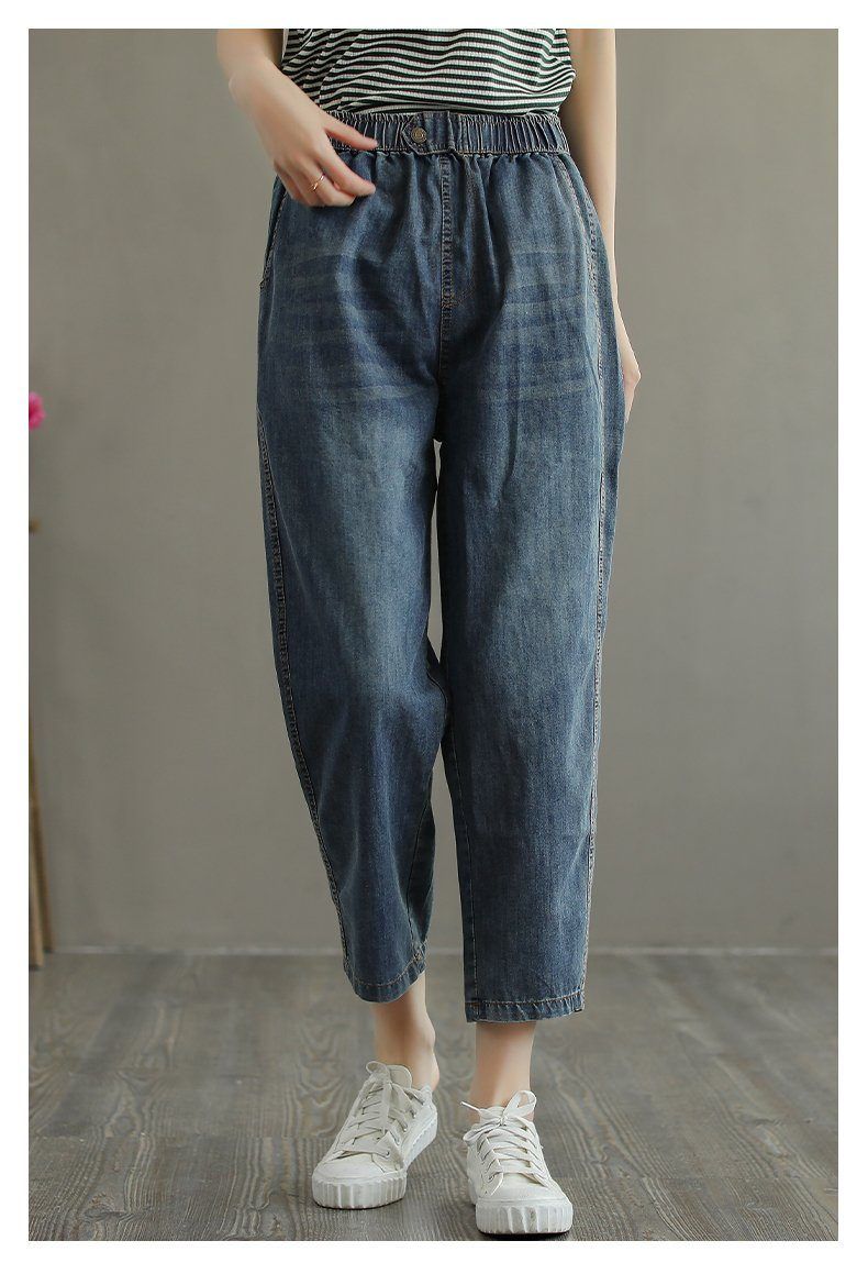 Sommer Tynde Løse Denim Jeans