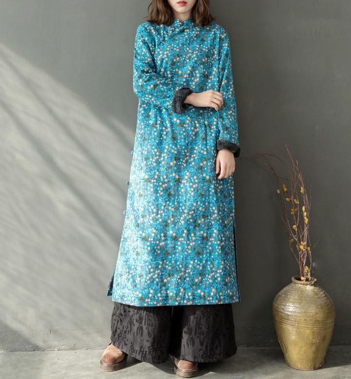 Winter Thicken Casual Long Dress