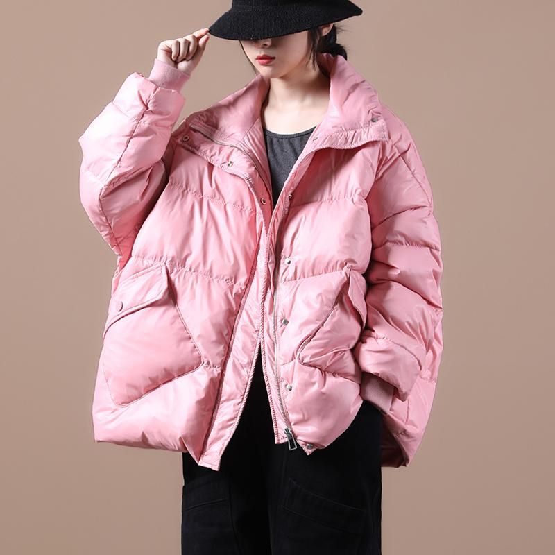 Vinter Stand-up Collar Bread Short Down Coat