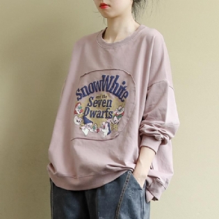 Printet All-match Casual Sweatshirt