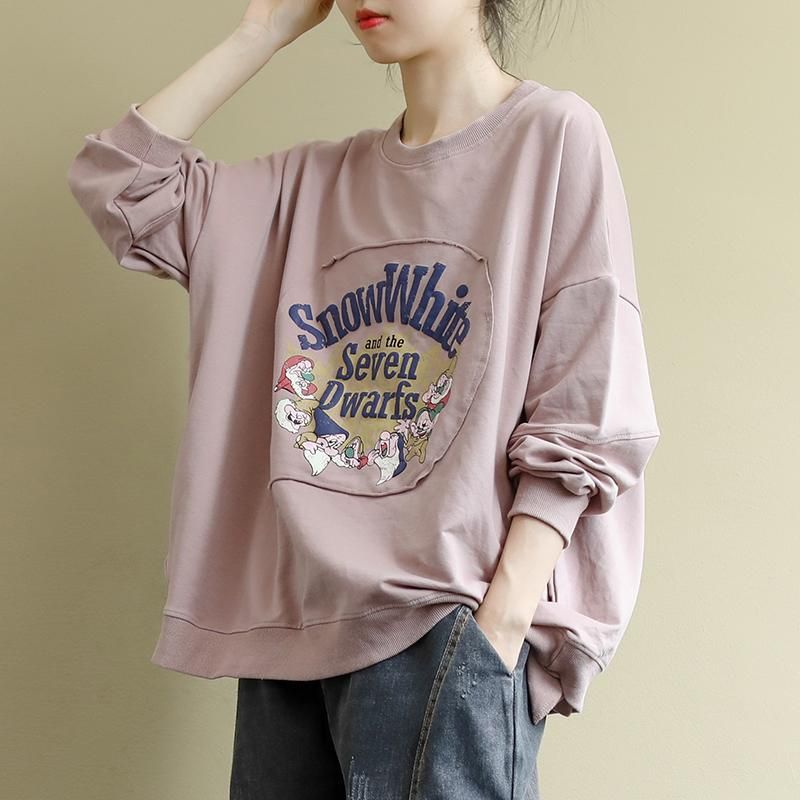 Printet All-match Casual Sweatshirt