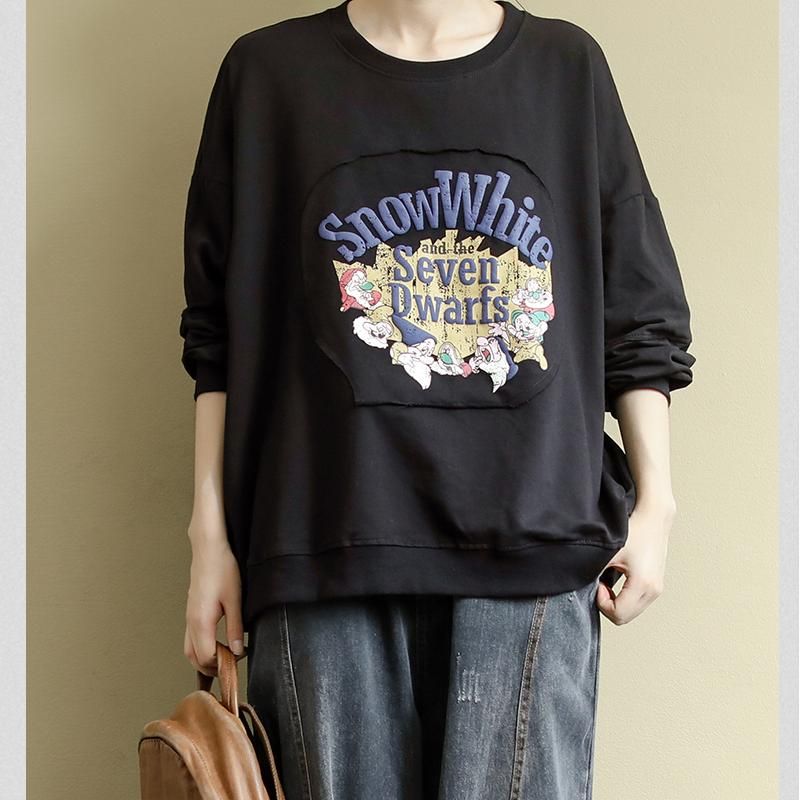 Printet All-match Casual Sweatshirt