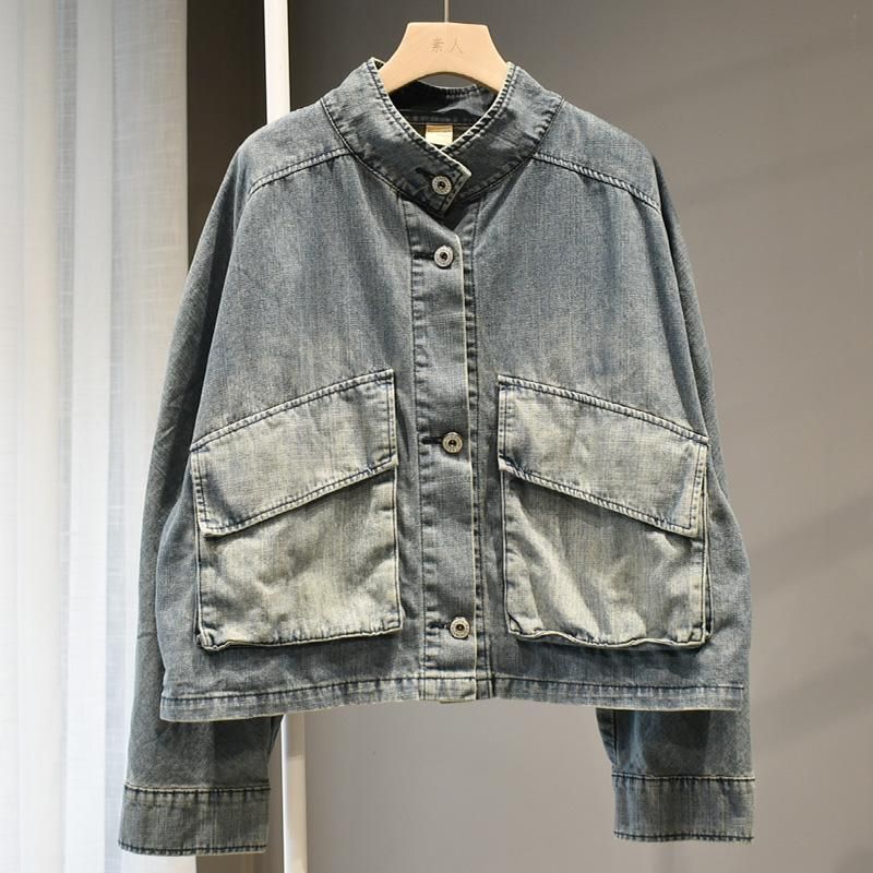 Harajuku Coat Retro Denim Cardigan