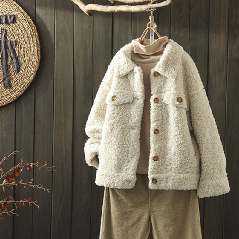 Teddy Bear Cashmere Coat