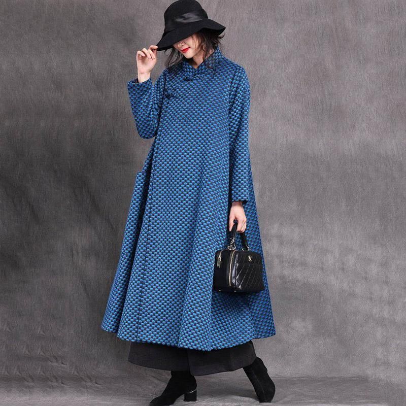 Vintage Loose Plus Size Elegant Woolen Coat