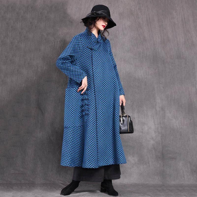 Vintage Loose Plus Size Elegant Woolen Coat