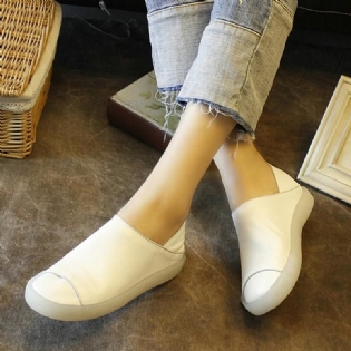 Komfortable To-metode-to-wear Platform Læder Loafers