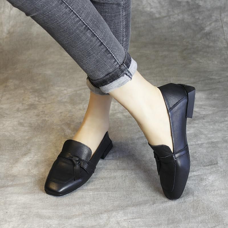 Mode Simple Bowknot Slip-on Casual Sko