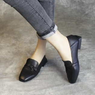 Mode Simple Bowknot Slip-on Casual Sko