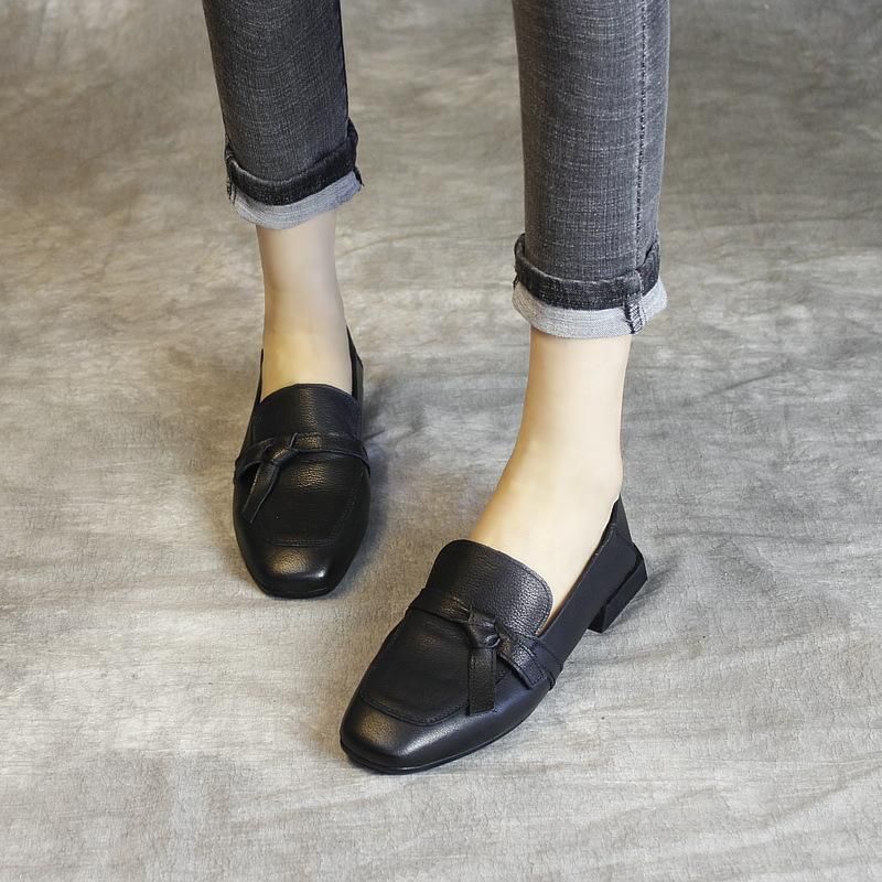 Mode Simple Bowknot Slip-on Casual Sko