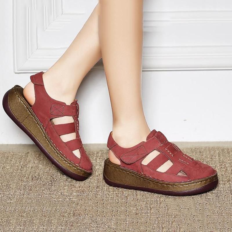 Sommer Kvinder Wedges Casual Sko